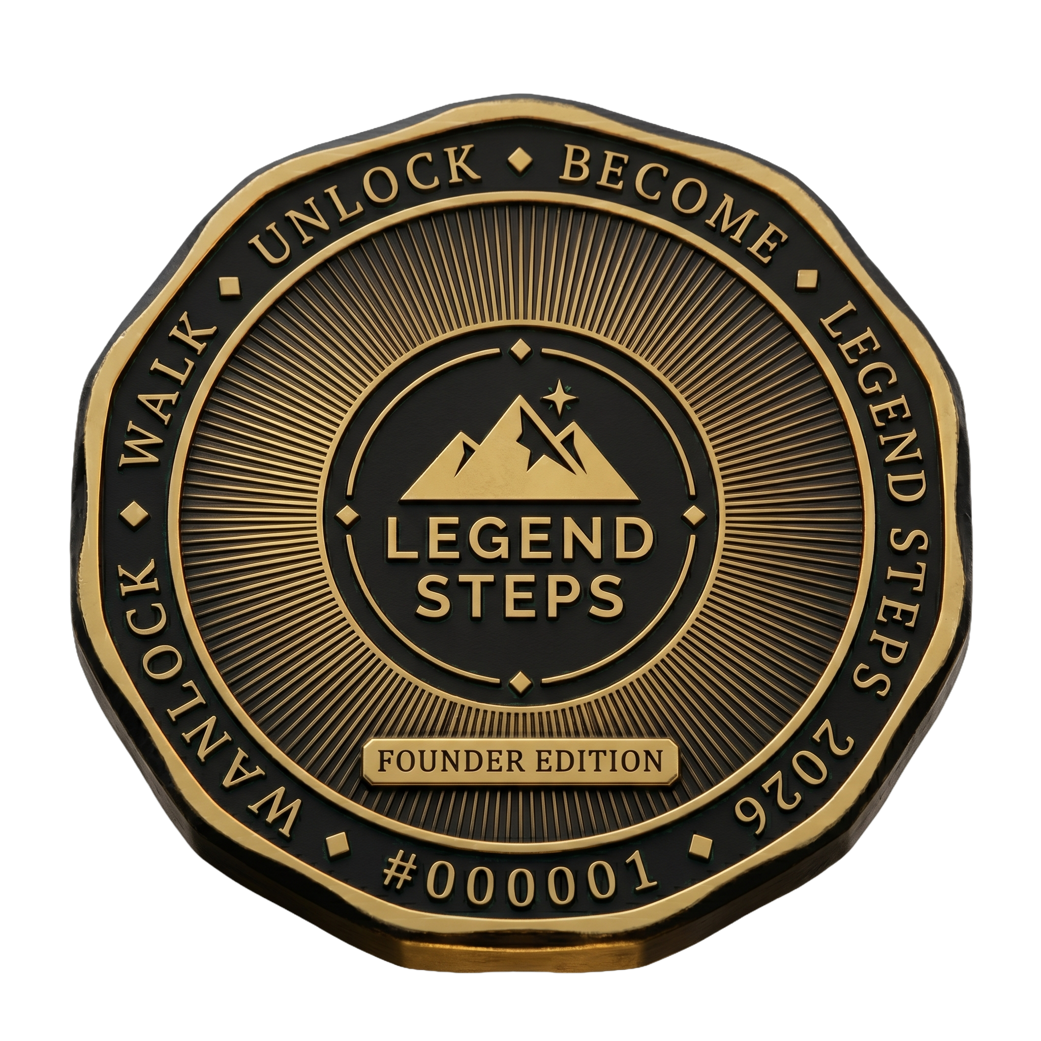 Founder Medal Back